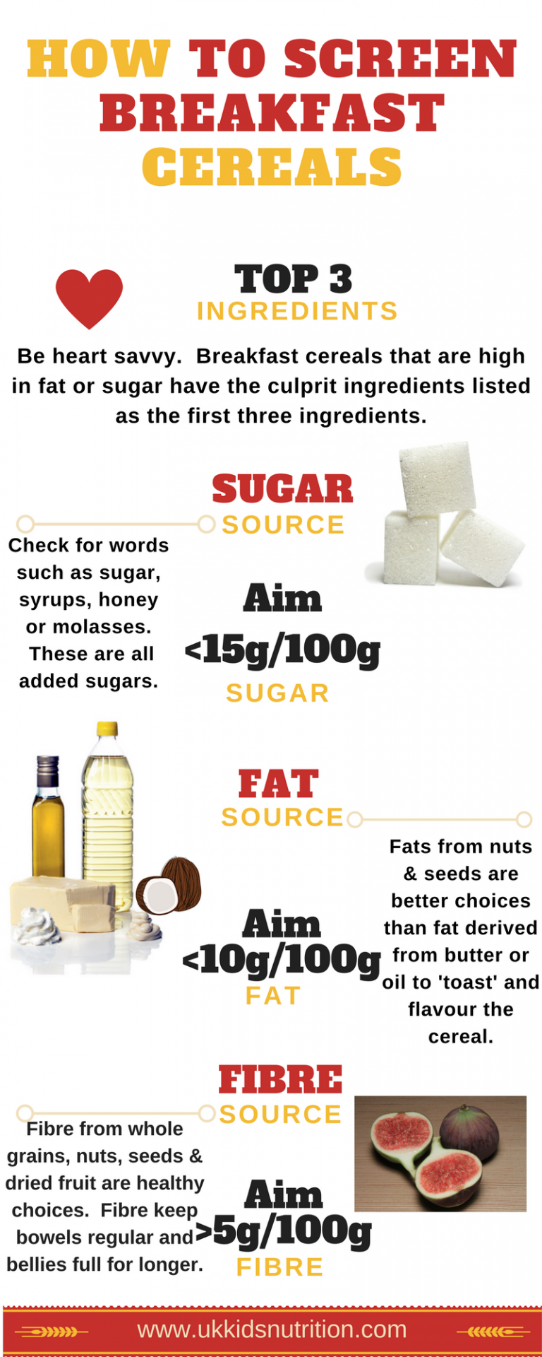 how to screen breakfast cereals for hidden sugar