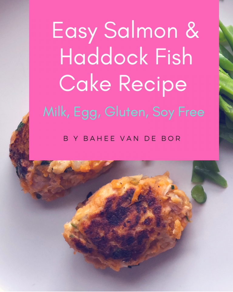 Easy Salmon and Haddock Fish Cake Recipe Bahee Van de Bor