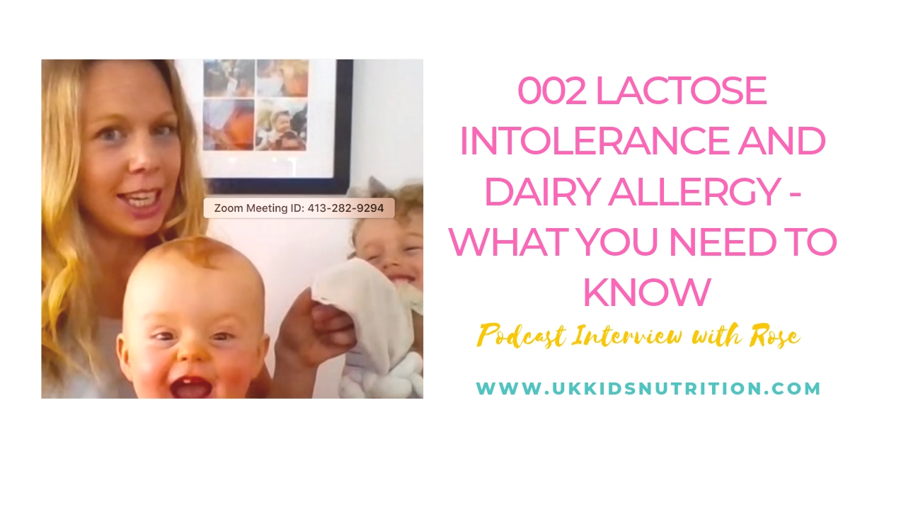 Lactose intolerance and dairy allergy
