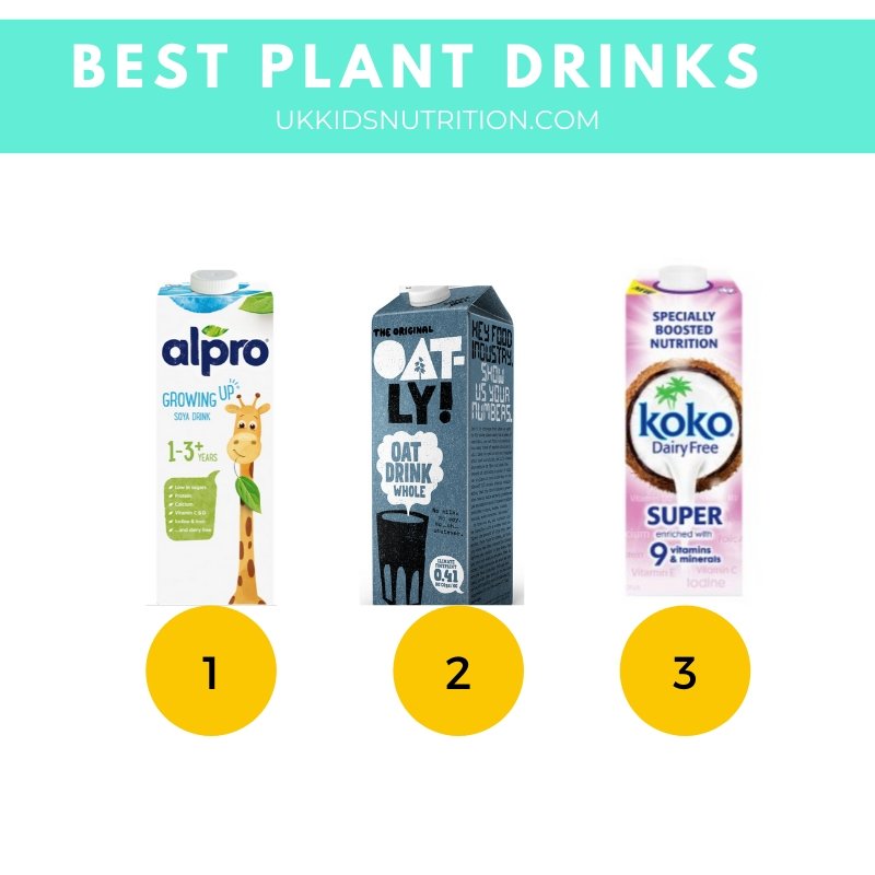 best plant based milk drinks for your toddler