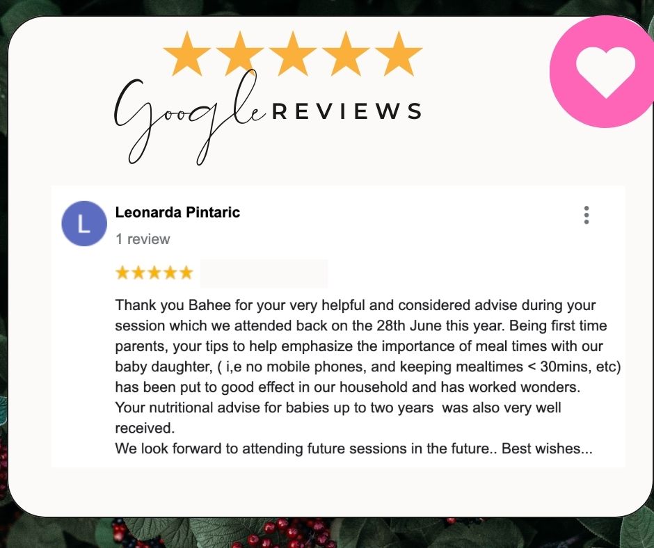 leonarda-google-review-paediatric-dietitian