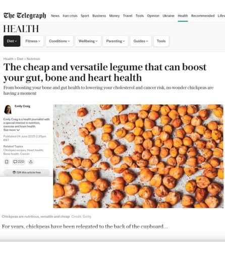 Are Chickpeas Healthy | The Telegraph