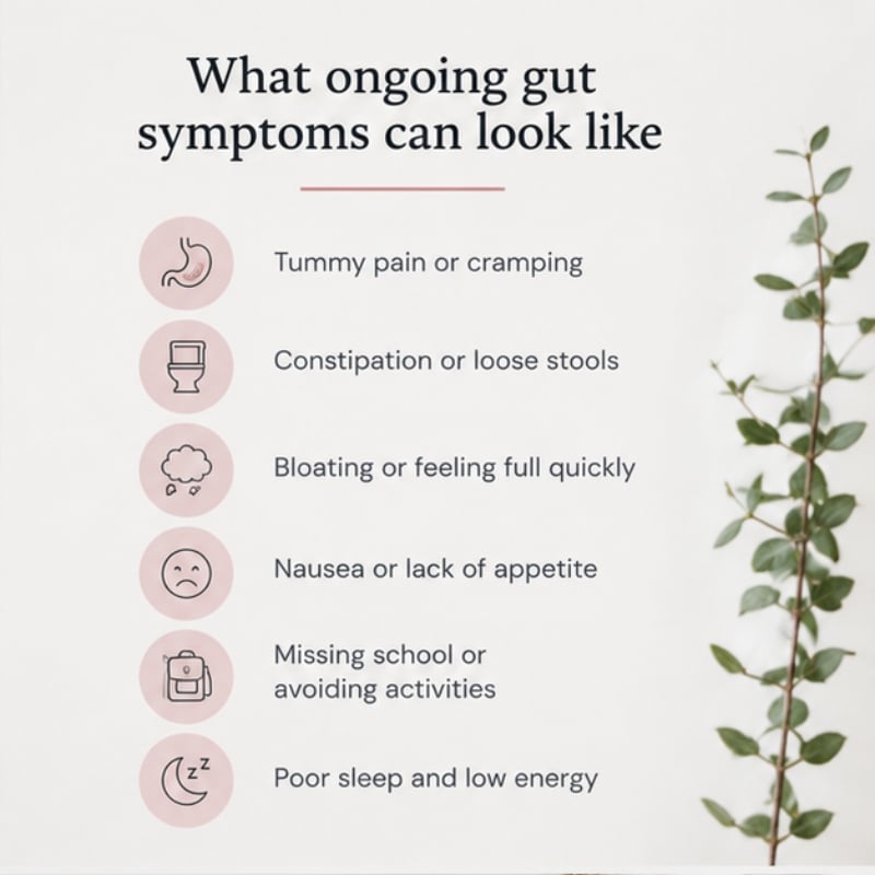 signs and effects of stomach bug in child