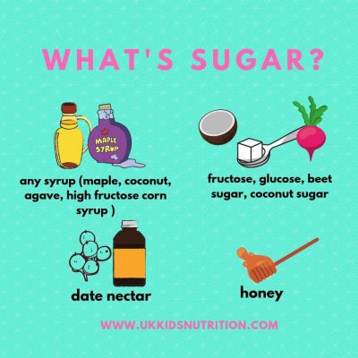 natural sugars in baby food